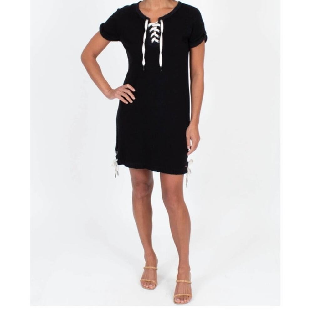 n:philanthropy Rose Tie Dress in Black Women's Medium